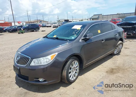 2013 Buick Lacrosse Leather Group из США, поврежденный, VIN 1G4GC5E31DF226018